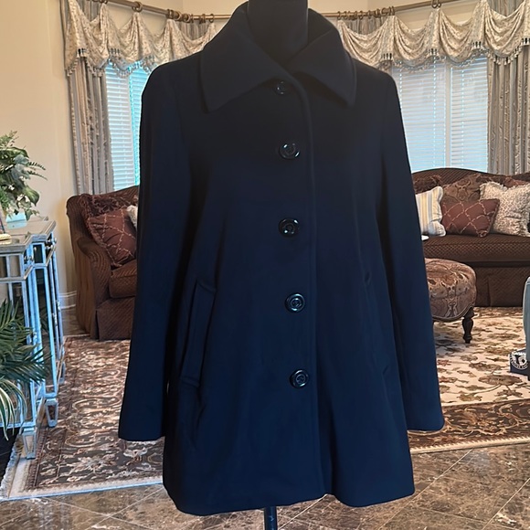 Collection by GALLERY wool cashmere blend coat - Picture 1 of 7